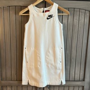 NIKE white tennis dress Girls size M